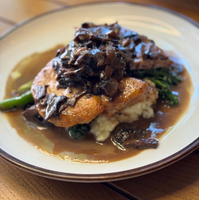 Chicken Marsala.