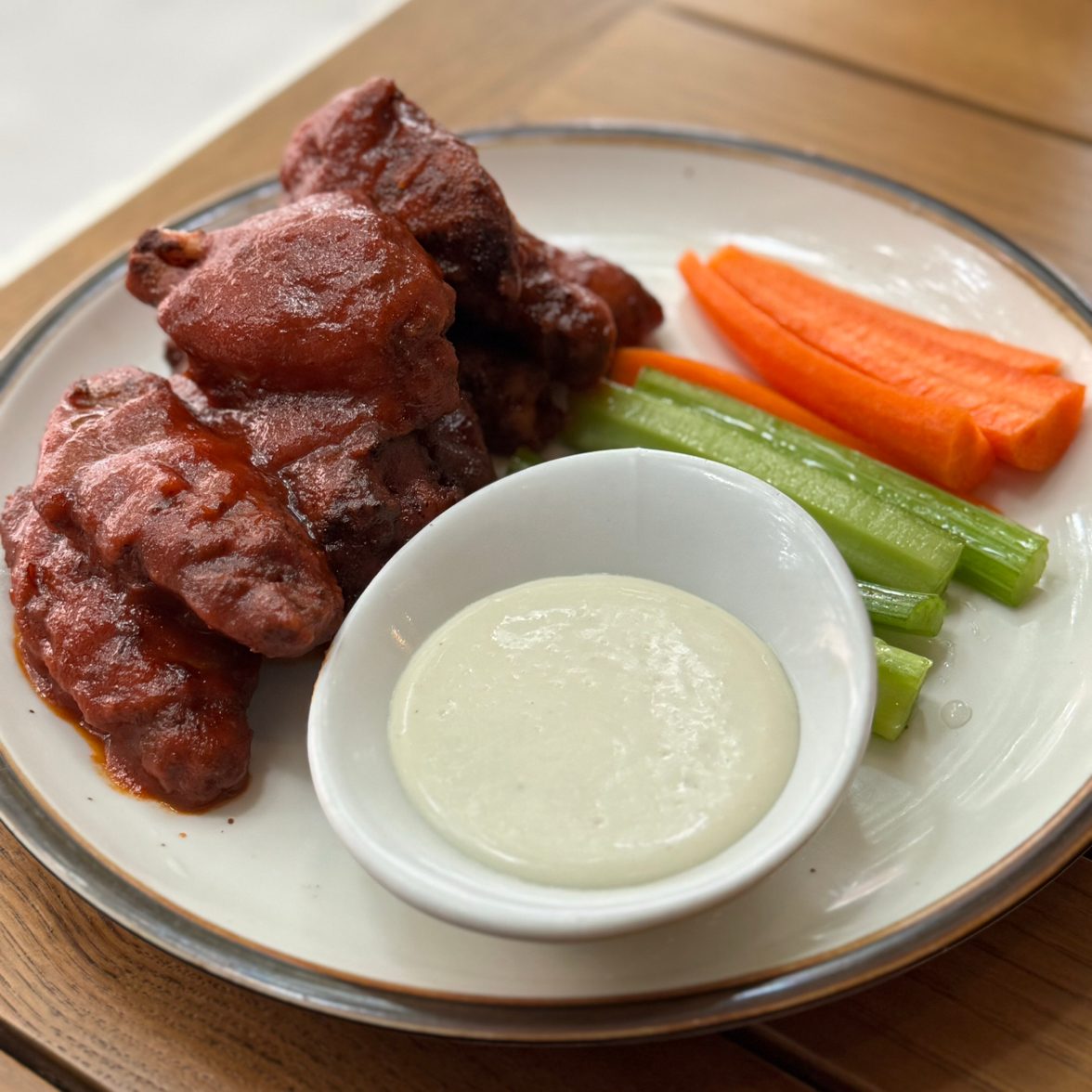 BBQ Wings.