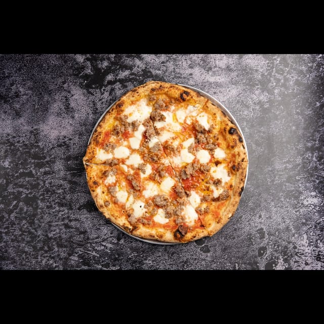 Sausage Pizza.