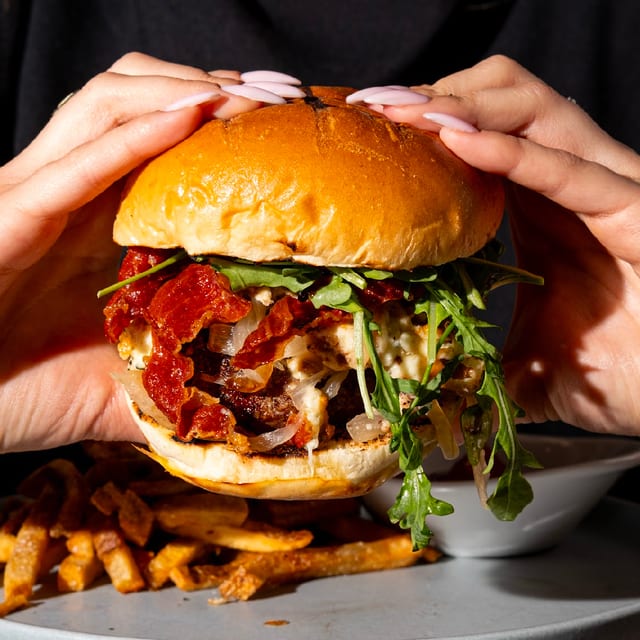 Black Oak's Burger.