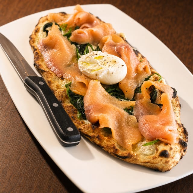 Smoked Salmon Plate.