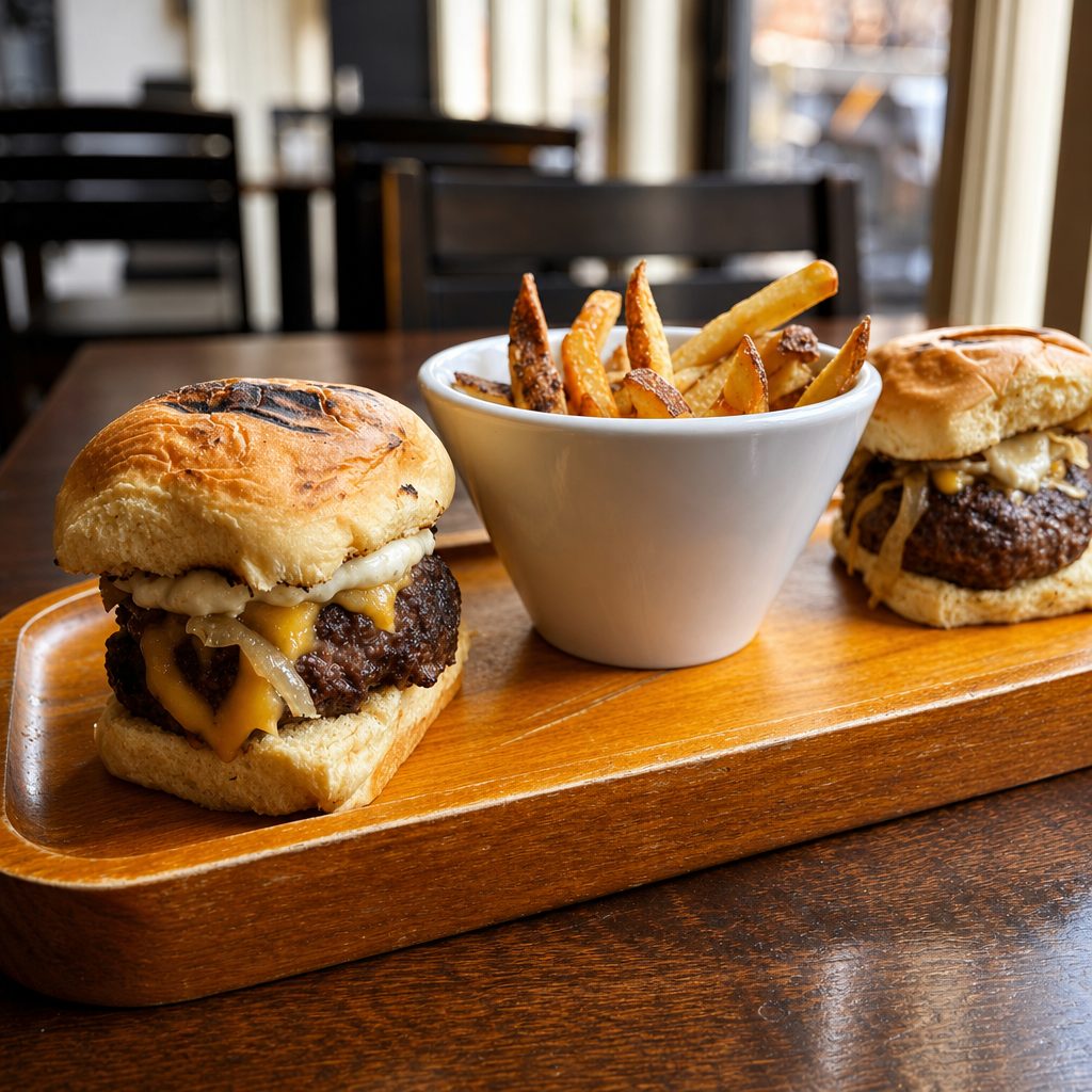 Beef Sliders.