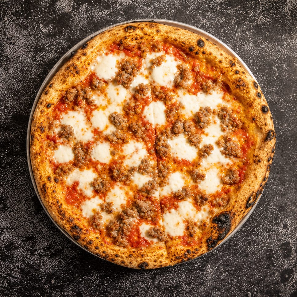 Sausage Pizza.