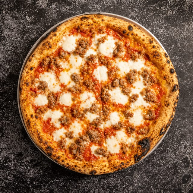 Sausage Pizza.